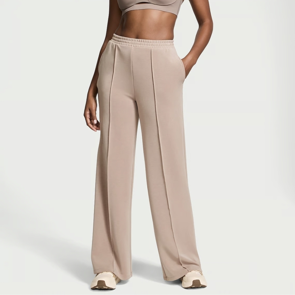 TALL Victoria's Secret Featherweight Knit Wide Leg Pants